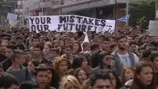 'Troika Go Home': angry students protest Cyprus bailout