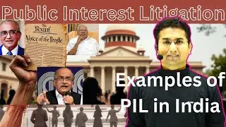 Public Interest Litigation [Part-01] Examples of PIL in India #upsc #ias  #indianpolity