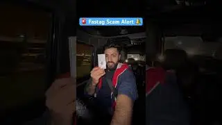 Fastag scam alert. Dhyaan rakhne wali baat #fastagscam #banaras #thattharguy #bjp #toll