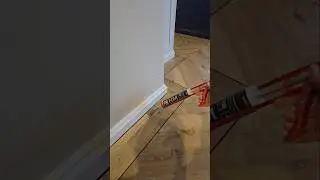 Beautiful black silicone 👑 #masticman #silicone #diy #siliconeadhesive #caulk #satisfyingvideos