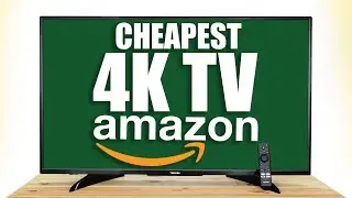 UNBOXING The CHEAPEST 4K TV on AMAZON