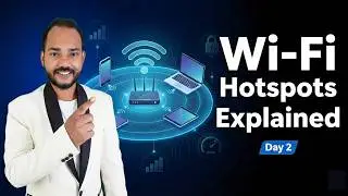 WiFi Hotspots Explained | IEEE Standards, Access Protocol & QoS | Full WiFi Course LIVE