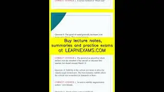 ATP CTP Course   Final Test Questions And Answers  video
