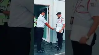 Ex-army security guard in Malaysia #shorts #ytshorts