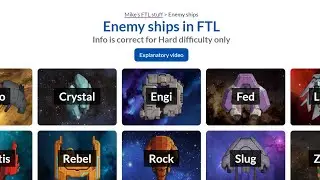 FTL enemy ships website -- user guide