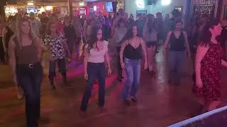 Top triple target cross & cross - line dance demo