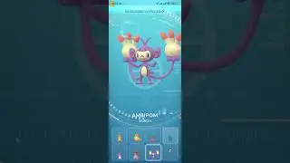 Aipom Evolving into Ambipom! 🐒✨ | Pok&eacute;mon GO Evolution #pokemongo #pok&eacute;monevolutions  #aipom