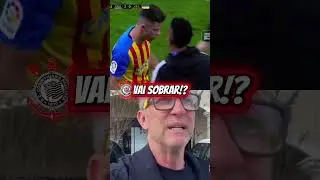 💥NETO MALUCO COM REFORCO D CORINTHIANS GABRIEL PAULISTA #corinthians #gavioesdafiel #futebol #shorts