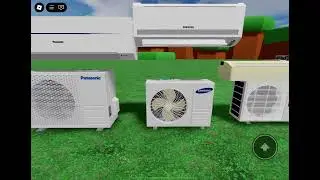 Samsung (LUXIAR SKIN) air conditioner test | An air conditioner game.