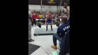 Ryan McNutt's PA State record lift.