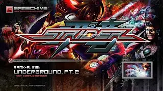 Strider [2014] (Rank-A/Normal #16: Underground, Pt. 2/2, R+L, 100% Completion Run) PS4 Gamechive