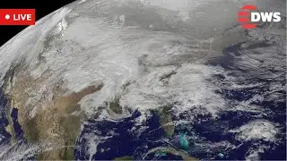 LIVE: Satellite View of U.S. Winter Storms Sweeping Across the Nation | Snow & Ice Updates | AL15
