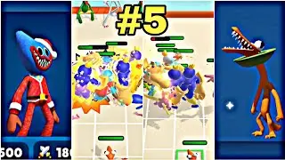 Merge Master Rainbow run 3D || Level 16-18 || Monkey Beast Gaming