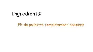 Recepta casolana xuxes pollastre