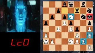LCZero-Allie Stein. Позиционный Шедевр! Тактика на службе Стратегии.