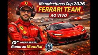 Gran Turismo 7 | Manufacturers Cup 2026 – Round 3 (Deep Forest) | AO VIVO (Ferrari Team 🔴)