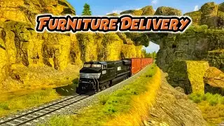 Train Pro USA | Furniture Delivery | Passengers Tour | Train Driving Simulator Android Gameplay