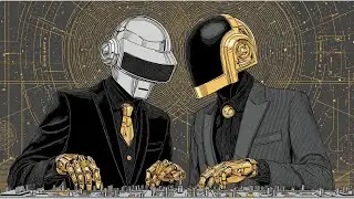Daft Punk Velvet Event Horizon Vibes 🌙🤖 | Chill Lounge Funk, French House, Retro Groove Playlist
