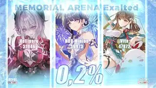 Honkai Impact 3 SEA, Memorial Arena Exalted 0,2%, Boss Hellmaru SS - HOD Minion SSS - Vita SSS