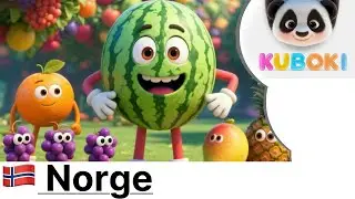 Fruktsang for barn &ndash; Den store fruktkampen! 🍓🍌🍍