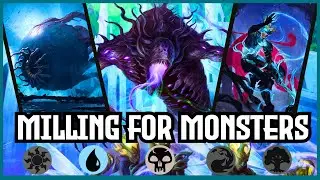 🔵⚫Duskmourn's CRAZY New Self Mill Strategy | MTG Arena Dimir Standard Gameplay Deck Tech