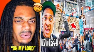 SHAQ'S NEPHEW DUNKS ON A KID AND THE CROWD SWARMS THE COURT! CAM WILDER WAS IN DISBELIEF!