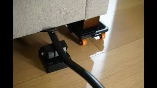 MouZie How To Use ABS Furniture lifter jack crowbar moving Dollies sliders dolly movers carts with 5