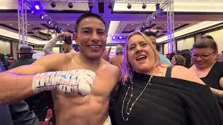 FANS RUSH CHOP CHOP AFTER THE FIGHT WATCH THIS ESNEWS BOXING