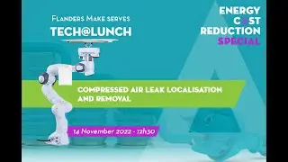 Tech@Lunch Energy Special - Ep. 1: Compressed air leak localisation and removal