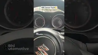 Abs Light Blink #swift #shorts #automobile #abs #suzuki #carlover #abhiautomotive #tata #suv #4x4