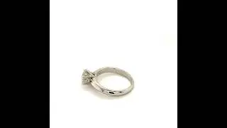 1ct Round Classic Tiffany Style Engagement Ring
