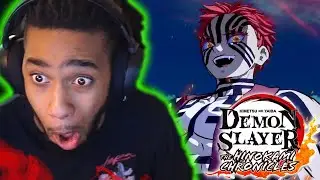 I CAN'T BREATHE (ft.@Klcomaaa) | Akaza & Rui DLC Gameplay Reaction | Demon Slayer Hinokami Chronicle