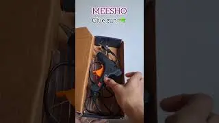 meesho glue gun under 150 rs. ✅️ #meesho #meeshohaul #meeshofinds