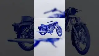 Bullet drawing | Timelapse drawing video | freehand drawing