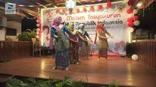 Tari Zapin Melayu Ibu-Ibu PKK HUT RI 79