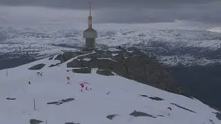 Voss, Lønahorgi, Speed riding - Flying Over Norway