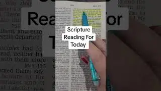 Scripture Reading Of The Day #scriptureexplained #biblereading #christianwomen #christian #bible
