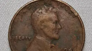 1944 Die Cud Error Wheat Penny