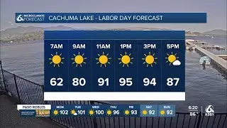 Heat advisory in effect for Labor Day in the interiors