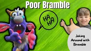 Jokes With Bramble & Triple Trouble Boys 😂 | Funny Puppet #puppetshow 
