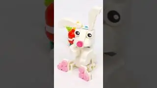 Easter Bunny with Colorful Eggs 30668 LEGO Creator #lego #easter #stopmotion