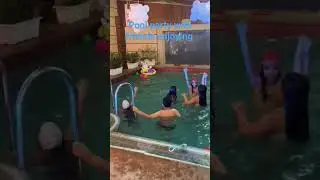 our friends pool party on my best friend birthday # swimming pool enjoying friends love #love