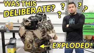 IMPOSSIBLE ENGINE CARNAGE! This Silverado 6.0 Blew Up BIG TIIME After Shoddy Repair Work! But Why?