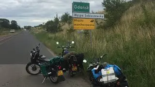 Motocyklem Wsk 125/175 es 125 dookoła Polski dzień piąty