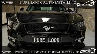 How to quickly in one step polish and protect car paint Mustang GT Pure Look Auto Detailing