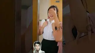 tiyan kiss feel in front of family #love 💞 #tiktok #funny