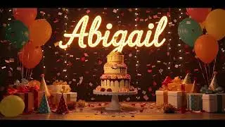 ABIGAIL Birthday Song &ndash; Happy Birthday ABIGAIL