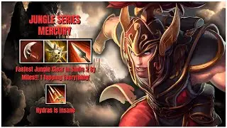 Jungle Series Mercury || Fastest Jungle Clear In Smite 2 By Far!!! 1 Tapping Everything
