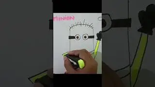 easy minion drawing 😂😂