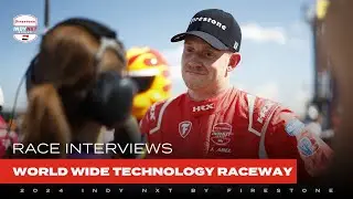 Race Interviews: OUTFRONT Showdown at World Wide Technology Raceway | INDY NXT by Firestone